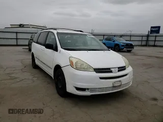 2004 Toyota Sienna CE with VIN 5TDZA23C34S157840, listed as a Copart auction lot 53587455 with 168,925 mi miles and Salvage Title. Bid and sale history available at carsss.com. Image 11.