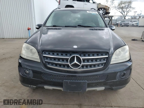 2007 Mercedes-Benz M 350 with VIN 4JGBB86E87A256889, listed as a Copart auction lot 48168195 with Not Provided miles and Clean Title. Bid and sale history available at DreamBid. Image 5.