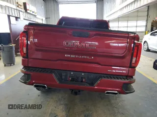 2020 GMC Sierra 1500 Denali with VIN 1GTU9FED3LZ324811, listed as a Copart auction lot 57488515 with 79,018 mi miles and Salvage title. Bid and sale history available at DreamBid. Image 6.