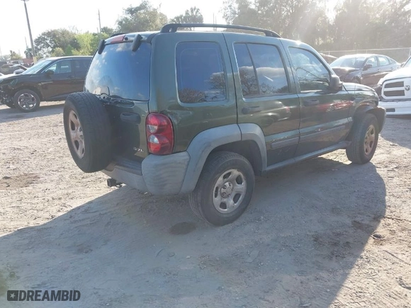 2007 Jeep Liberty Sport with VIN 1J4GK48K77W505413, listed as a IAAI auction lot 41560093 with 196,754 mi miles. Bid and sale history available at carsss.com. Image 4.
