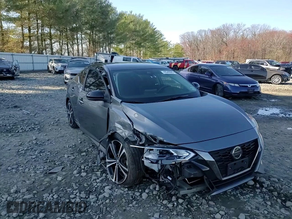 2020 Nissan Sentra SR with VIN 3N1AB8DV6LY212255, listed as a Copart auction lot 49540085 with 68,354 mi miles and Salvage Title. Bid and sale history available at DreamBid. Image 11.