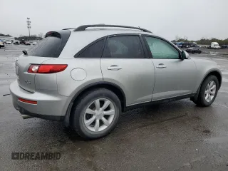 2004 Infiniti FX with VIN JNRAS08W04X214393, listed as a Copart auction lot 43375155 with Not Provided miles and Clean Title. Bid and sale history available at DreamBid. Image 3.