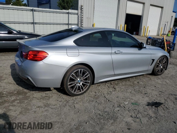 2015 BMW 4 Series 428i z VIN WBA3N3C5XFK232185, wystawiony jako Copart lot #59883035 z przebiegiem 119 548 mil mil oraz Szkoda całkowita • Salvage title. Historia ofert i sprzedaży dostępna na DreamBid. Obrazek 3.