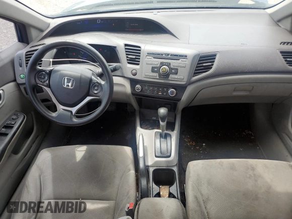 2012 Honda Civic LX с VIN 19XFB2F58CE034931, выставлен на аукционе Copart как лот 56919385 с пробегом 264 478 миль миль и Списание • Salvage title. История ставок и продаж доступна на DreamBid. Изображение 8.