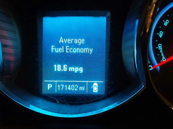 2012 Chevrolet Cruze LT w/1LT with VIN 1G1PF5SC9C7342097, listed as a IAAI auction lot 41905537 with 171,402 mi miles. Bid and sale history available at carsss.com. Image 7.
