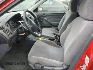 2002 Honda Civic EX with VIN 2HGES26792H554976, listed as a Copart auction lot 53095385 with 253,228 mi miles and Salvage Title. Bid and sale history available at DreamBid. Image 7.