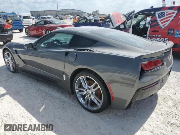 2016 Chevrolet Corvette Z51 3LT z VIN 1G1YL2D78G5100253, wystawiony jako Copart lot #76594944 z przebiegiem Nie podano mil oraz Nie do naprawy • Non repairable. Historia ofert i sprzedaży dostępna na DreamBid. Obrazek 2.