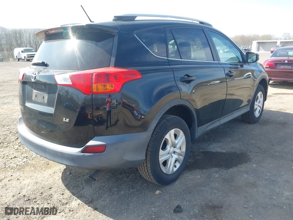 2013 Toyota RAV4 LE with VIN 2T3ZFREV4DW013382, listed as a IAAI auction lot 42090223 with 216,329 mi miles. Bid and sale history available at carsss.com. Image 4.