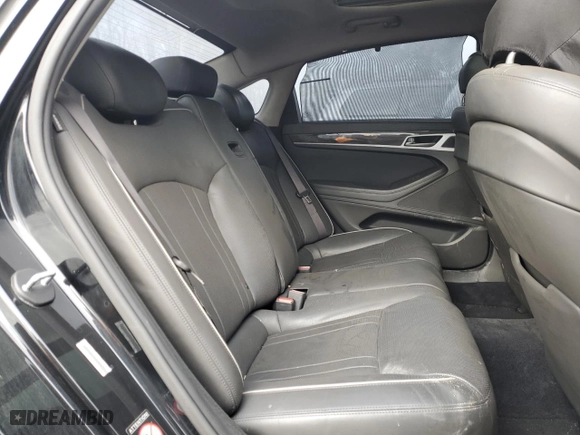 2015 Hyundai Genesis 3.8L with VIN KMHGN4JEXFU039273, listed as a Copart auction lot 45226855 with 0 mi miles and Salvage Title. Bid and sale history available at carsss.com. Image 10.