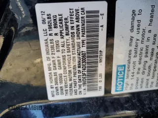 2013 Acura ILX Hybrid Technology z VIN 19VDE3F74DE300607, wystawiony jako Copart lot #45570515 z przebiegiem 138 218 mil mil oraz Szkoda całkowita • Salvage title. Historia ofert i sprzedaży dostępna na DreamBid. Obrazek 12.