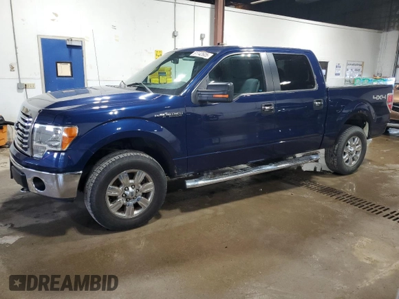 2012 Ford F-150 XL with VIN 1FTFW1EF0CFC58189, listed as a Copart auction lot 61142605 with 121,857 mi miles and Salvage title. Bid and sale history available at DreamBid. Image 1.