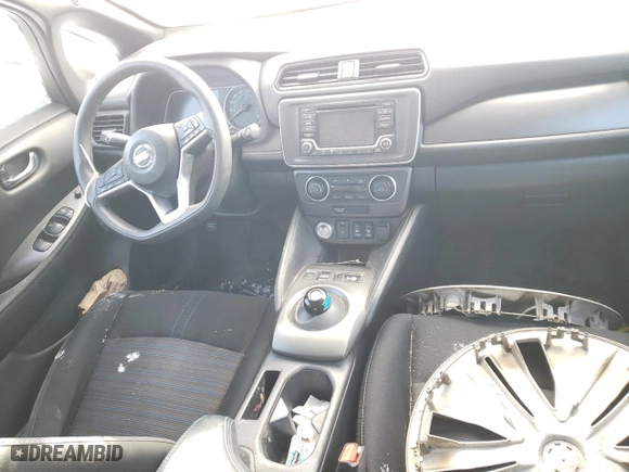 2018 Nissan LEAF SV with VIN 1N4AZ1CP0JC315508, listed as a Copart auction lot 88746885 with NaN miles and Salvage Title. Bid and sale history available at carsss.com. Image 8.
