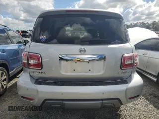2019 Nissan Armada Platinum with VIN JN8AY2NF7K9350833, listed as a Copart auction lot 74307744 with Not Provided miles and Non Repairable. Bid and sale history available at carsss.com. Image 6.