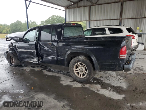 2003 Dodge Dakota Sport with VIN 1D7HL38X93S348438, listed as a Copart auction lot 73287444 with 297,185 mi miles and Salvage Title. Bid and sale history available at carsss.com. Image 2.