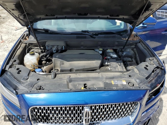 2020 Lincoln Nautilus Reserve z VIN 2LMPJ8KPXLBL11233, wystawiony jako Copart lot #51326025 z przebiegiem Nie podano mil oraz Szkoda całkowita • Salvage title. Historia ofert i sprzedaży dostępna na DreamBid. Obrazek 12.