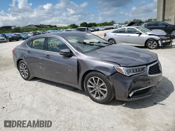 2020 Acura TLX w/Technology Pkg with VIN 19UUB1F57LA000890, listed as a Copart auction lot 67712433 with 27,042 mi miles. Bid and sale history available at carsss.com. Image 4.