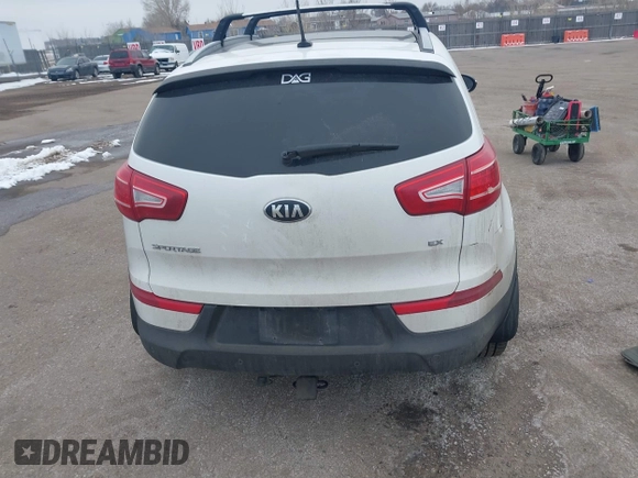 2013 Kia Sportage EX with VIN KNDPCCA24D7531349, listed as a IAAI auction lot 41601181 with 97,004 mi miles and . Bid and sale history available at DreamBid. Image 16.