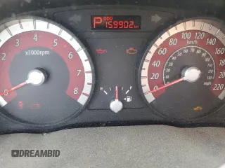 2011 Kia Rio with VIN KNADH4B30B6712241, listed as a Copart auction lot 61301184 with 159,902 mi miles and Salvage Title. Bid and sale history available at DreamBid. Image 9.
