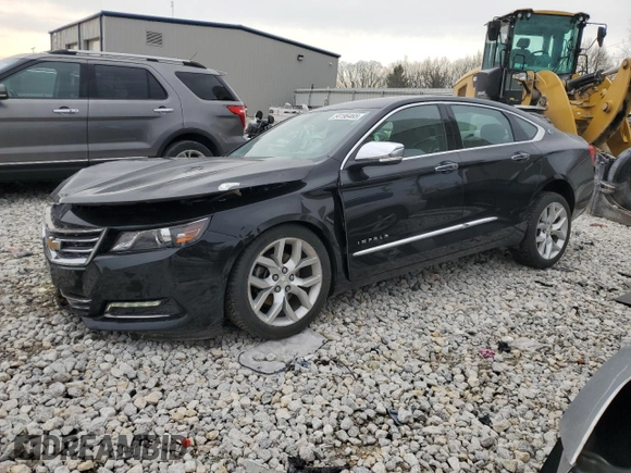 2018 Chevrolet Impala Premier with VIN 2G1125S38J9167788, listed as a Copart auction lot 54196465 with 127,409 mi miles and Clean Title. Bid and sale history available at DreamBid. Image 1.