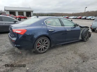2019 Maserati Ghibli S Q4 GranLusso with VIN ZAM57YTL0K1323950, listed as a Copart auction lot 48691464 with 62,696 mi miles. Bid and sale history available at carsss.com. Image 3.