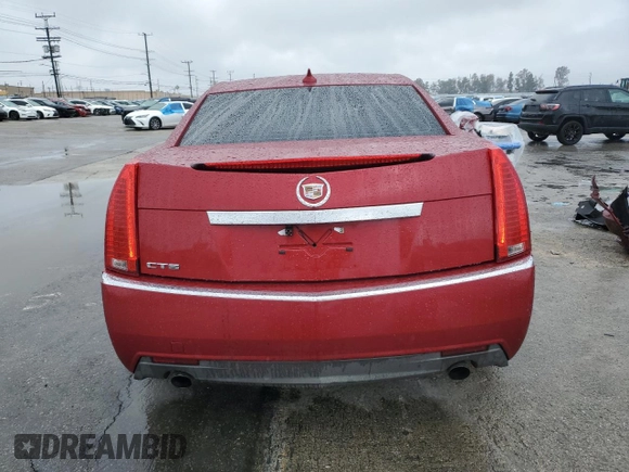 2010 Cadillac CTS with VIN 1G6DA5EG1A0123988, listed as a Copart auction lot 47899165 with 117,374 mi miles and Salvage Title. Bid and sale history available at DreamBid. Image 6.
