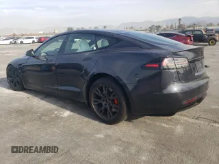2023 Tesla Model S Plaid с VIN 5YJSA1E67PF528820, выставлен на аукционе Copart как лот 83111464 с пробегом 17 858 миль миль и Списание • Salvage title. История ставок и продаж доступна на DreamBid. Изображение 2.