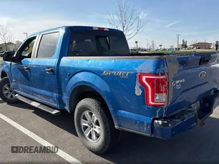 2015 Ford F-150 XLT with VIN 1FTEW1EPXFKD79599, listed as a Copart auction lot 53406455 with 201,199 mi miles and Clean Title. Bid and sale history available at carsss.com. Image 3.