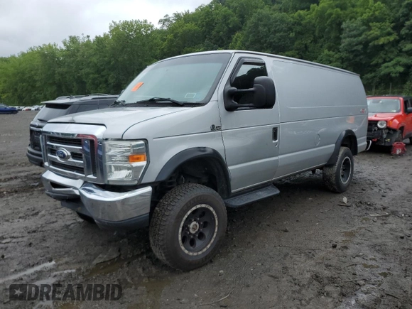 2014 Ford Econoline Cargo Commercial with VIN 1FTSS3EL1EDA58657, listed as a Copart auction lot 62948124 with Not Provided miles and Salvage Title. Bid and sale history available at DreamBid. Image 1.