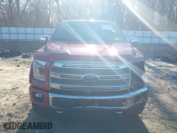 2015 Ford F-150 XLT with VIN 1FTEW1EG9FFA66343, listed as a IAAI auction lot 41497429 with 105,013 mi miles. Bid and sale history available at carsss.com. Image 12.