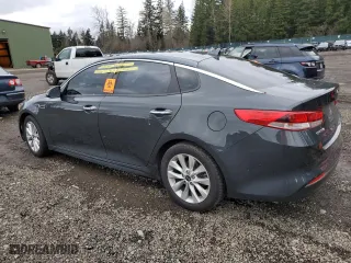 2016 Kia Optima LX with VIN 5XXGT4L33GG061094, listed as a Copart auction lot 45992365 with 0 mi miles and Salvage Title. Bid and sale history available at carsss.com. Image 2.