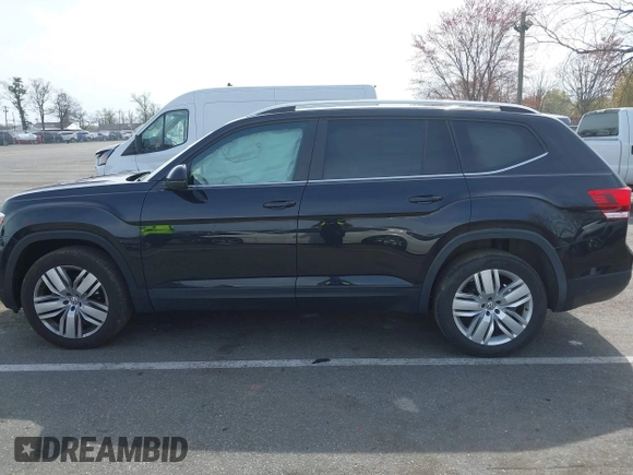 2019 Volkswagen Atlas SE with VIN 1V2UR2CA4KC616890, listed as a IAAI auction lot 42080701 with 48,269 mi miles and . Bid and sale history available at DreamBid. Image 14.