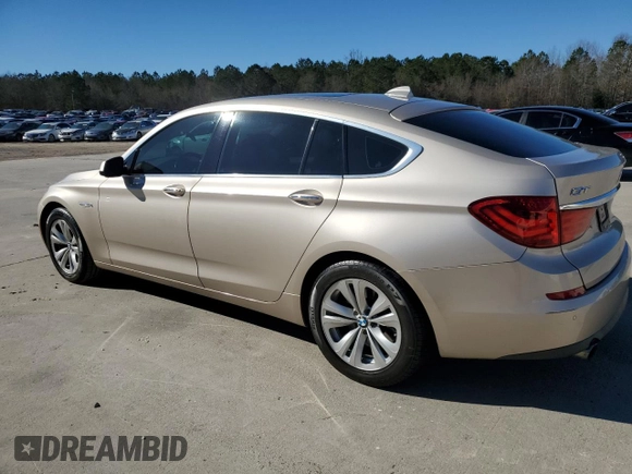 2011 BMW 5 Series 535i with VIN WBASN2C59BC201312, listed as a Copart auction lot 41566645 with 135,782 mi miles and Salvage Title. Bid and sale history available at carsss.com. Image 2.