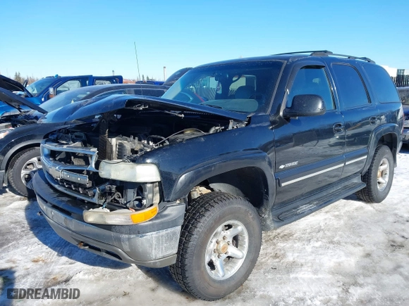 2001 Chevrolet Tahoe LS with VIN 1GNEK13T01J116989, listed as a IAAI auction lot 41871390 with 265,541 mi miles. Bid and sale history available at carsss.com. Image 17.