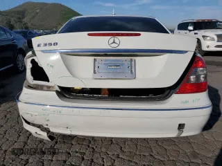 2007 Mercedes-Benz E 350 with VIN WDBUF56X97B002702, listed as a Copart auction lot 49986375 with 235,471 mi miles and Salvage Title. Bid and sale history available at DreamBid. Image 6.