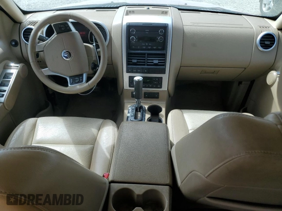 2010 Mercury Mountaineer Premier with VIN 4M2EN3JE8AUJ01116, listed as a Copart auction lot 50090185 with 138,616 mi miles and Salvage title. Bid and sale history available at DreamBid. Image 8.