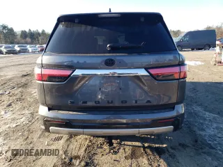 2024 Toyota Sequoia SR5 with VIN 7SVAAABA1RX038294, listed as a Copart auction lot 88630995 with 6,758 mi miles and Salvage Title. Bid and sale history available at carsss.com. Image 6.