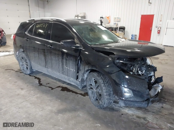 2020 Chevrolet Equinox LT with VIN 2GNAXVEX9L6233977, listed as a IAAI auction lot 41639717 with 39,162 mi miles. Bid and sale history available at carsss.com. Image 1.
