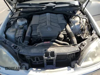 2004 Mercedes-Benz S-Class with VIN WDBNG75J94A422505, listed as a Copart auction lot 72599834 with 205,781 mi miles and Salvage Title. Bid and sale history available at carsss.com. Image 11.
