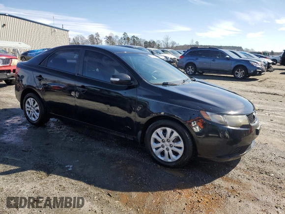 2010 Kia Forte EX with VIN KNAFU4A24A5854447, listed as a Copart auction lot 45558675 with 174,204 mi miles and Salvage Title. Bid and sale history available at carsss.com. Image 4.