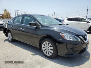 2017 Nissan Sentra SV with VIN 3N1AB7AP0HY363325, listed as a Copart auction lot 58713625 with 56,101 mi miles and Salvage title. Bid and sale history available at DreamBid. Image 4.