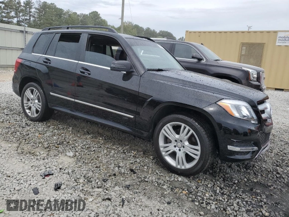 2015 Mercedes-Benz GLK 350 with VIN WDCGG5HB9FG337872, listed as a Copart auction lot 70240214 with 101,300 mi miles and Salvage Title. Bid and sale history available at DreamBid. Image 4.
