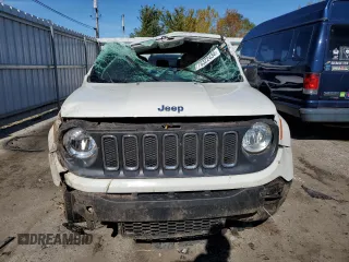 2018 Jeep Renegade Sport with VIN ZACCJBAH0JPH07332, listed as a Copart auction lot 76322434 with Not provided miles and Salvage title. Bid and sale history available at DreamBid. Image 5.