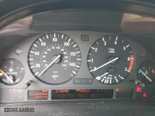 2000 BMW 5 Series 540iA with VIN WBADN6348YGM68059, listed as a Copart auction lot 66980074 with 174,640 mi miles and Clean Title. Bid and sale history available at carsss.com. Image 9.