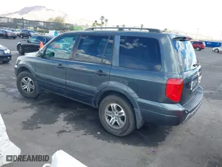 2004 Honda Pilot EX with VIN 2HKYF186X4H534566, listed as a IAAI auction lot 41947419 with 1 mi miles. Bid and sale history available at carsss.com. Image 3.