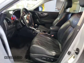 2011 Infiniti FX35 with VIN JN8AS1MW7BM141778, listed as a Copart auction lot 75684744 with 198,444 mi miles and Salvage Title. Bid and sale history available at carsss.com. Image 7.