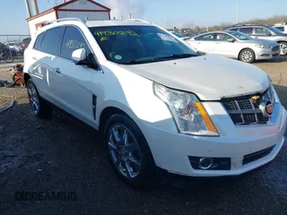 2012 Cadillac SRX Performance Collection with VIN 3GYFNEE35CS561247, listed as a IAAI auction lot 41930292 with 265,599 mi miles. Bid and sale history available at carsss.com. Image 1.