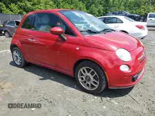 2013 FIAT 500 Pop z VIN 3C3CFFDR5DT664833, wystawiony jako Copart lot #59025195 z przebiegiem 112 991 mil mil oraz Czysty tytuł • Clean title. Historia ofert i sprzedaży dostępna na DreamBid. Obrazek 4.