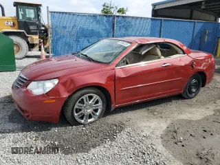 2008 Chrysler Sebring Limited z VIN 1C3LC65M58N101007, wystawiony jako Copart lot #50083235 z przebiegiem 74 516 mil mil oraz Szkoda całkowita • Salvage title. Historia ofert i sprzedaży dostępna na DreamBid. Obrazek 1.