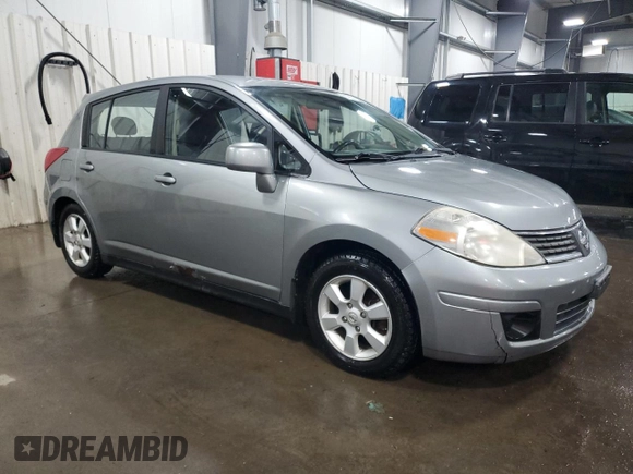 2008 Nissan Versa 1.8 S with VIN 3N1BC13E98L418314, listed as a Copart auction lot 87927385 with 237,831 mi miles and Salvage Title. Bid and sale history available at carsss.com. Image 4.