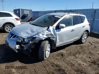 2013 Nissan Murano SV with VIN JN8AZ1MW1DW317095, listed as a Copart auction lot 47275195 with 135,666 mi miles and Salvage Title. Bid and sale history available at carsss.com. Image 1.